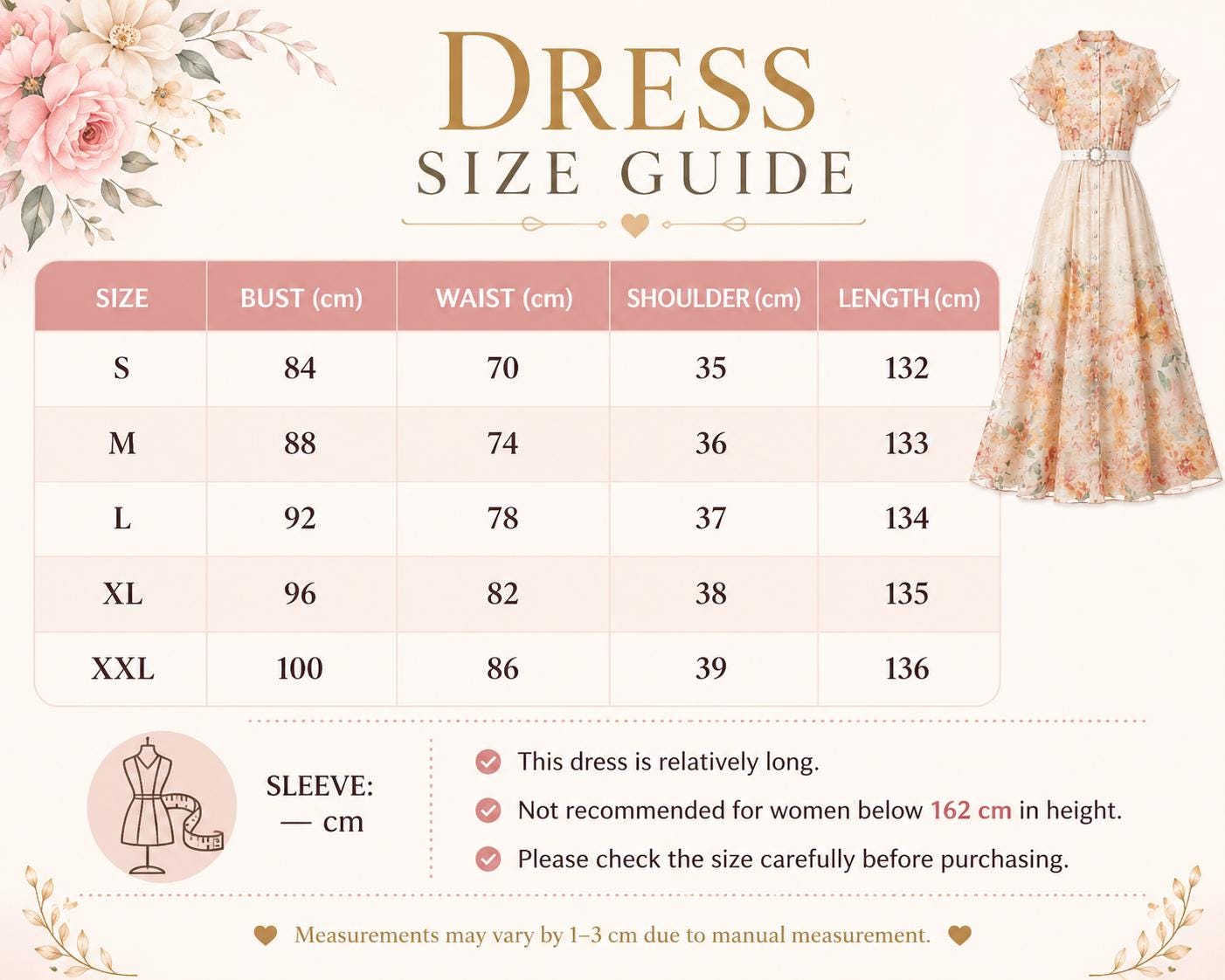 French Countryside Print Sleeveless Long Dress High Waist Ruffled A-Line Party Women